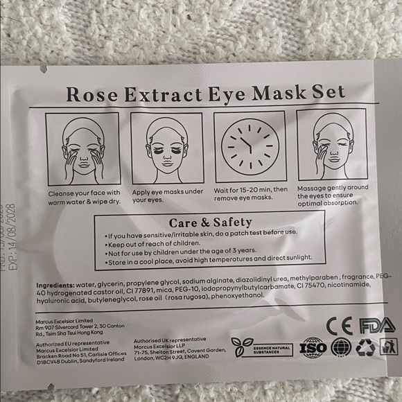 Eye Mask Set - Picture 9 of 11